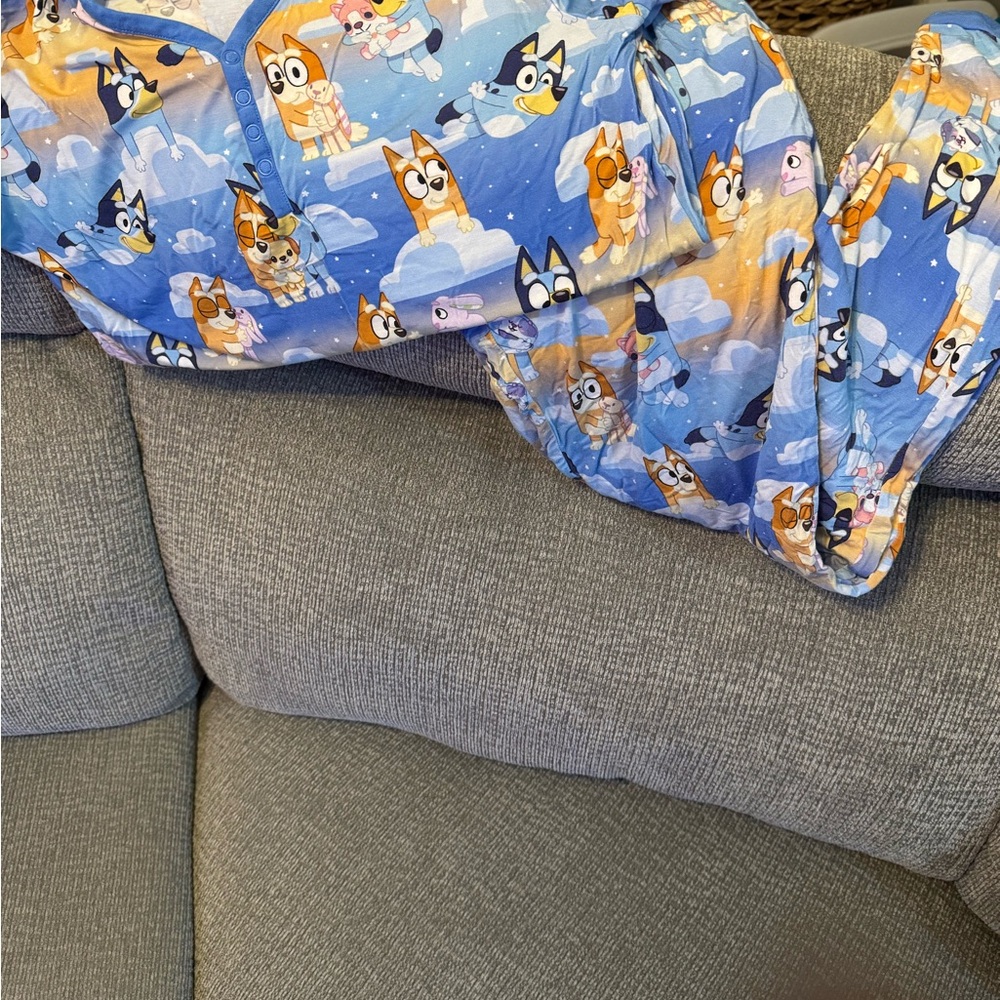 Little Sleepies Bluey Pajama Top and bottoms